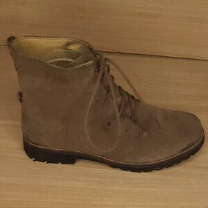 Bussola Kalahari Women's Tan Leather Lace Up Ankle Boots 7